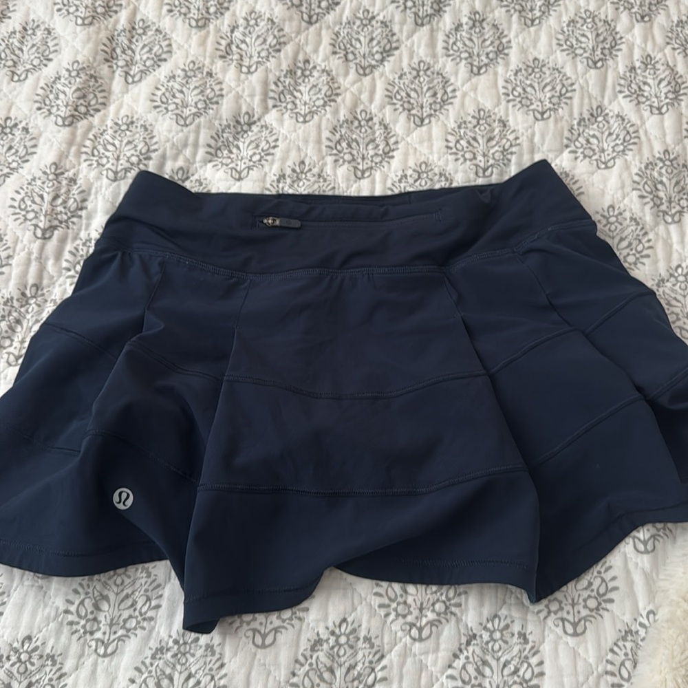 Lululemon Navy Blue Athletic Skort